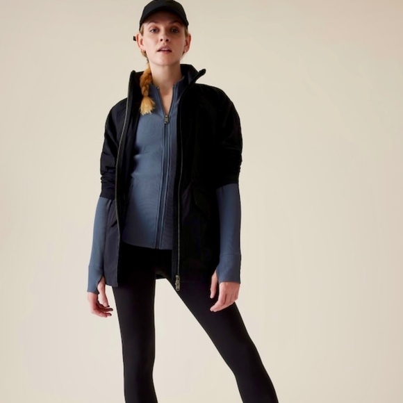 ATHLETA Salutation Jacket Granite Blue - Picture 4 of 7